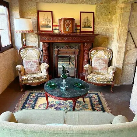 Apartamento Holibai, Mina Xoia, Con Historia Y Jardin Exquisito En Galicia *